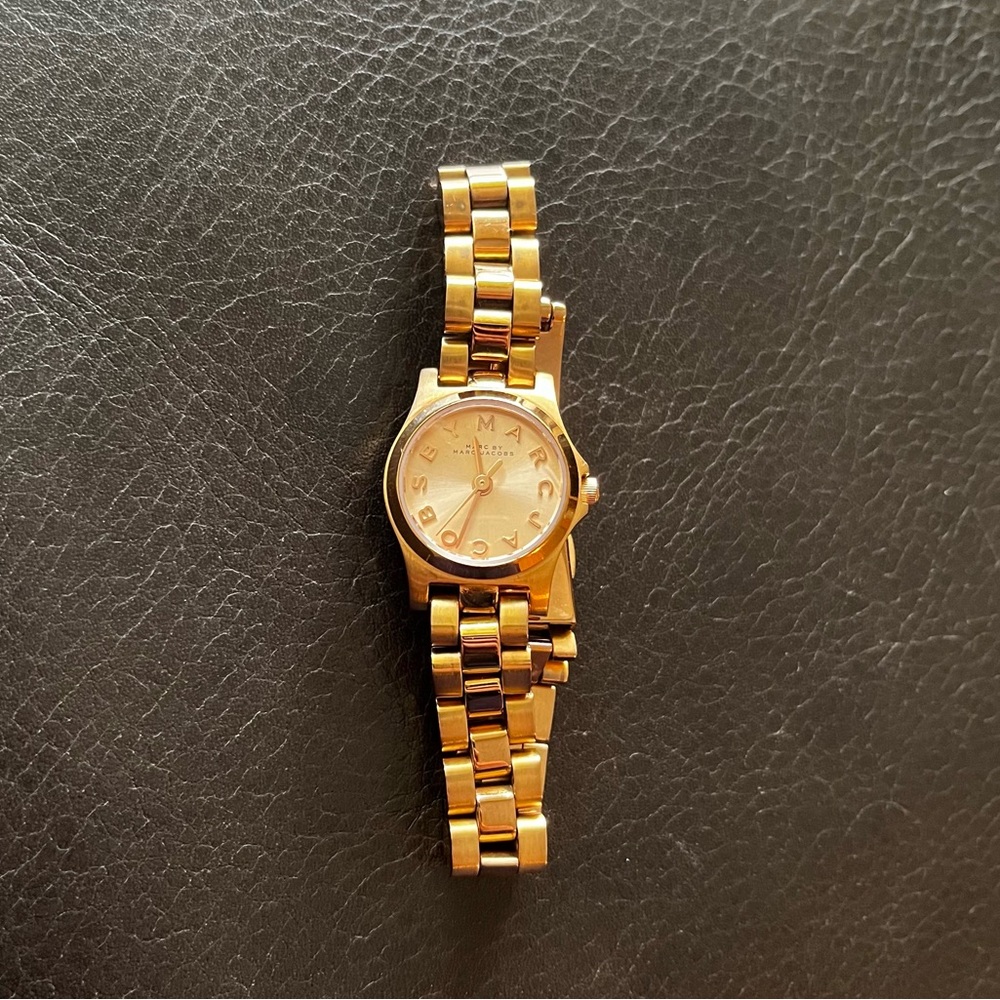 Marc by marc jacobs rose gold watch